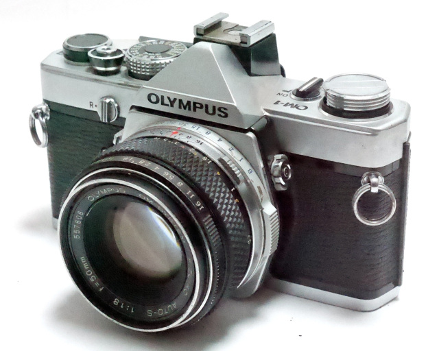 日本製 オリンパス OM-1 w/F.Zuiko 50mm1.8